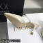 Dior Heel 7cm Calfskin Mules White 2022
