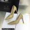 Dior Heel 9.5cm Brushed Calfskin Essence Pumps Beige 2022