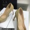 Dior Heel 9.5cm Brushed Calfskin Essence Pumps Beige 2022