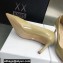 Dior Heel 6.5cm Brushed Calfskin Essence Pumps Beige 2022