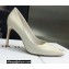 Dior Heel 9.5cm Brushed Calfskin Essence Pumps White 2022