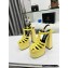 Versace Heel 15.5cm Platform 6cm La Medusa Sandals Yellow 2022