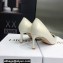 Dior Heel 6.5cm Brushed Calfskin Essence Pumps White 2022