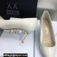 Dior Heel 6.5cm Brushed Calfskin Essence Pumps White 2022