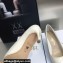 Dior Heel 6.5cm Brushed Calfskin Essence Pumps White 2022