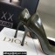 Dior Heel 9.5cm Brushed Calfskin Essence Pumps Dark Green 2022