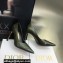 Dior Heel 9.5cm Brushed Calfskin Essence Pumps Dark Green 2022