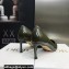 Dior Heel 6.5cm Brushed Calfskin Essence Pumps Dark Green 2022