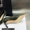 Dior Heel 6.5cm Brushed Calfskin Essence Pumps Dark Green 2022