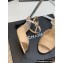 Chanel Heel 8cm Pearls and Stars Sandals Beige Spring 2022