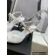 Chanel Heel 8cm Pearls and Stars Sandals White Spring 2022