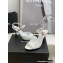 Chanel Heel 8cm Pearls and Stars Sandals White Spring 2022