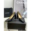 Chanel Heel 8cm Vintage Logo Pumps Black Spring 2022