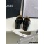 Chanel Heel CC Logo Loafers Black 2022