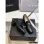 Chanel Heel CC Logo Loafers Black 2022