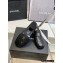 Chanel Heel CC Logo Loafers Black 2022