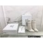 Givenchy Heel 9.5cm Shark Lock Ankle Boots in Leather White 2022