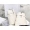 Givenchy Heel 9.5cm Shark Lock Ankle Boots in Leather White 2022