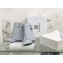 Givenchy Heel 9.5cm Shark Lock Ankle Boots in Leather Light Gray 2022