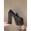 Versace Heel 15.5cm Platform 6cm Intrico Loafers Black 2022