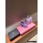 Versace Heel 15.5cm Platform 6cm Intrico Loafers Lilac 2022