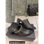 Chanel Heel 4.5cm Chain Mules Black Spring 2022