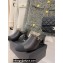 Chanel Heel 4.5cm Chain Mules Black Spring 2022