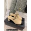Chanel Heel 4.5cm Chain Mules Beige Spring 2022
