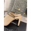 Chanel Heel 8cm Chain Mules Beige Spring 2022
