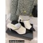 Chanel Heel 8cm Chain Mules White Spring 2022