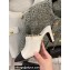 Chanel Heel 8cm Chain Mules White Spring 2022