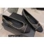 Chanel Heel 2cm Chain Ballerinas Black Spring 2022