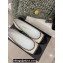 Chanel Heel 2cm Chain Ballerinas White Spring 2022