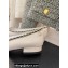 Chanel Heel 2cm Chain Ballerinas White Spring 2022