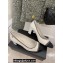 Chanel Heel 6.5cm Chain Pumps White Spring 2022