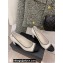 Chanel Heel 6.5cm Chain Pumps White Spring 2022