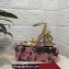 Dolce & Gabbana Heel 10.5cm Leather Sandals Gold with DG Pop Heel 2021