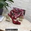 Dolce & Gabbana Heel 10.5cm Leather Sandals Patent Red with DG Pop Heel 2021