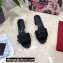 Dolce & Gabbana Heel 6.5cm Woven nappa leather Bow Mules Black 2021