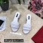 Dolce & Gabbana Heel 6.5cm Woven nappa leather Bow Mules White 2021