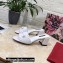 Dolce & Gabbana Heel 6.5cm Woven nappa leather Bow Mules White 2021