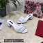 Dolce & Gabbana Heel 6.5cm Woven nappa leather Bow Mules White 2021