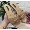 Dolce & Gabbana Woven nappa leather Bow Flat Sliders Beige 2021