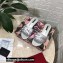 Dolce & Gabbana Woven nappa leather Bow Flat Sliders Silver 2021