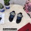 Dolce & Gabbana Thong-strap sandals Denim Blue with DG logo 2021