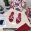 Dolce & Gabbana Patent leather sliders Fuchsia with DG Pop logo 2021