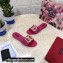 Dolce & Gabbana Patent leather sliders Fuchsia with DG Pop logo 2021