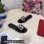 Dolce & Gabbana Patent leather sliders Black with DG Pop logo 2021