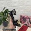 Dolce & Gabbana Heel 10.5cm Leather Chain Sandals Black with Baroque DG heel 2021
