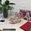 Dolce & Gabbana Heel 10.5cm Leather Chain Sandals Nude Pink with Baroque DG heel 2021